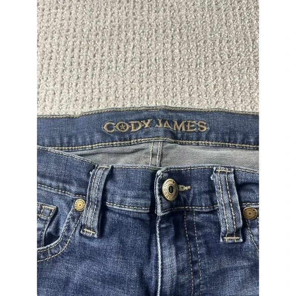 Cody James Wyatt Slim Bootcut Stretch Denim Jeans Saguaro Wash Men 32x34 Western - Picture 2 of 13